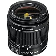 Objektív Canon EF-S 18-55mm F3.5 - 5.6 IS II Zoom fekete - Objektiv