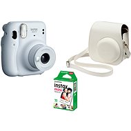 Fujifilm Instax Mini 11 hamufehér Big Bundle - Instant fényképezőgép