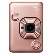 Fujifilm Instax Mini LiPlay Blush Gold + LiPlay Case Pink Bundle - Instant fényképezőgép
