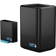 GoPro Dual Battery Charger + Battery (HERO8 Black / HERO7 Black / HERO6 Black) - Töltő és pótakkumulátor