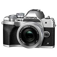 Olympus OM-D E-M10 Mark IV + ED 14-42 mm f/3.5-5.6 EZ ezüst - Digitális fényképezőgép