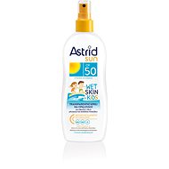 ASTRID SUN WET SKIN Átlátszó napozóspray gyerekeknek SPF 50 150 ml - Napozó spray