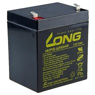 Long 12V 5Ah ólomakkumulátor HighRate F1 (WP5-12SHR F1) - Tölthető elem