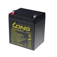 Long 12V 5Ah Ólomakkumulátor HighRate F2 (WP5-12SHR F2) - Akkumulátor szünetmentes tápegységhez