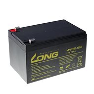 Long 12V 12Ah ólomakkumulátor DeepCycle AGM F2 (WP12-12E) - Tölthető elem