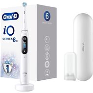 Oral-B iO Series 8 White Alabaster Mágneses fogkefe - Elektromos fogkefe