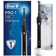Oral-B Pro 750 Cross Action Black + utazótok - Elektromos fogkefe