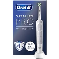 Oral-B Vitality Pro Elektromos Fogkefe, Fehér - Elektromos fogkefe