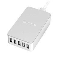 Hálózati adapter ORICO Charger PRO 5x USB fehér - Nabíječka do sítě