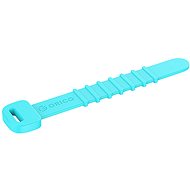 Kábelrendező ORICO Colorful Silicone Cable Tie Jagged-Type 5pcs - Organizér kabelů