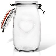 Üvegedény szabadalma BELA szív 1,5 l - Tárolóedény