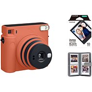 FujiFilm Instax SQ1 narancssárga Big bundle - Instant fényképezőgép