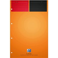 OXFORD International Notepad - tömb, A4+, 80 lap, vonalas, fehér papír