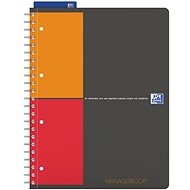 OXFORD International Managerbook A4+, 80 lap, vonalas