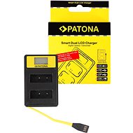 PATONA - Dual Olympus PS-BLS1/PS-BLS5 s LCD,USB - Akkumulátortöltő
