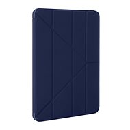 Pipetto Origami TPU tok Apple iPad Pro 11" (2021/2020/2018) tablethez - sötétkék - Tablet tok