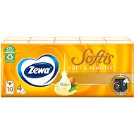 ZEWA Softis Soft & Sensitive (10x9db) - Papírzsebkendő