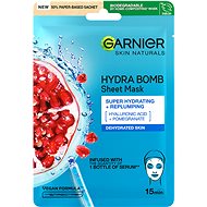 GARNIER Moisture+ Aqua Bomb Super Hydrating & Repulping Tissue Mask 28 g - Arcpakolás