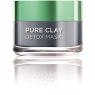 Arcpakolás L'ORÉAL PARIS Skin Expert Pure Clay - Detox Arcpakolás 50 ml - Pleťová maska