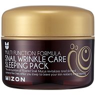 Arcpakolás MIZON Snail Wrinkle Care Sleeping Pack 80 ml - Pleťová maska