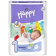 BELLA Baby Happy New Born 1-es méret (42 db) - Eldobható pelenka