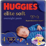 HUGGIES Elite Soft Overnight Pants 4 (19 db) - Bugyipelenka