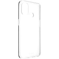 Telefon hátlap FIXED Skin OnePlus Nord N100 0.6 mm készülékhez átlátszó