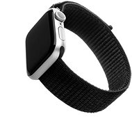 FIXED Nylon Strap Apple Watch 42/44/45/Ultra 49mm okosórához - fekete - Szíj