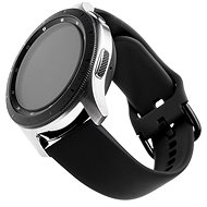 FIXED Silicone Strap Universal - smartwatch 20 mm széles, fekete - Szíj