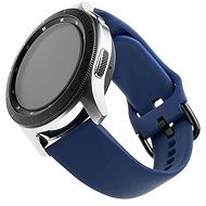 Szíj FIXED Silicone Strap Universal - smartwatch 20 mm széles, kék