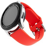 Szíj FIXED Silicone Strap Universal - smartwatch 20 mm széles, piros