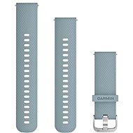 Garmin Quick Release 20 szilikon seafoam navy (ezüst csat) - Szíj