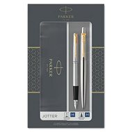 PARKER Jotter Stainless Steel GT Duo Set - Írószer készlet