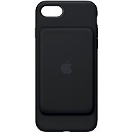 Telefon hátlap iPhone 7 Smart Battery Case - fekete