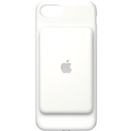 Telefon hátlap iPhone 7 Smart Battery Case - fehér
