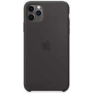 Telefon tok Apple iPhone 11 Pro Max fekete szilikon tok