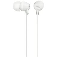 Fej-/fülhallgató Sony MDR-EX15LP, fehér