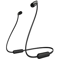 Sony WI-C310, fekete - Vezeték nélküli fül-/fejhallgató