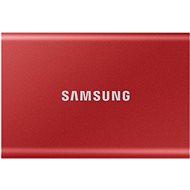 Külső merevlemez Samsung Portable SSD T7 500GB piros