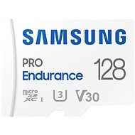 Samsung MicroSDXC 128GB PRO Endurance + SD adapter - Memóriakártya