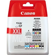Canon CLI-581 C/M/Y/BK XXL Multipack - Tintapatron