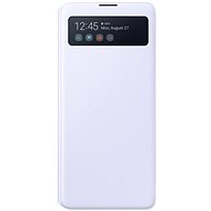Samsung Galaxy Note10 Lite fehér S View okos flip tok - Mobiltelefon tok