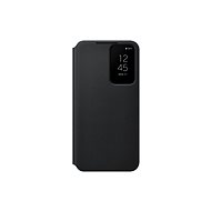 Samsung Galaxy S22 5G fekete Clear View flip tok - Mobiltelefon tok