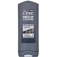 Dove Men+Care Charcoal & Clay Body and Face Wash 400 ml - Tusfürdő