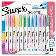 SHARPIE S-Note, 12 színű - Marker