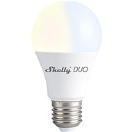 Shelly DUO, tompítható izzó 800 lm, E27 menet, állítható fehér hőmérséklet, WiFi - LED izzó
