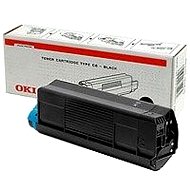 OKI 44469706 nyomtatópatron - kék - Toner