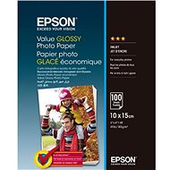 EPSON Value Glossy Photo Paper 10x15cm 100 lap - Fotópapír
