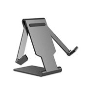 4smarts Desk Stand Fold for Smartphones and Tablets grey - Telefontartó