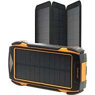 Powerbank 4smarts Solar Powerbank Rugged TitanPack Eco 20,000mAh black - Powerbanka